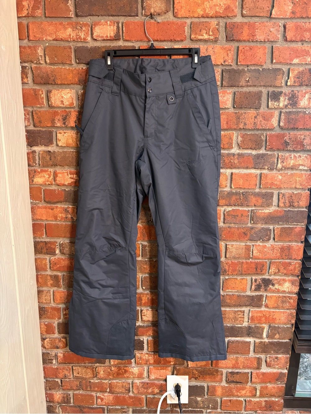 Arctix womens insulated waterproof ski snow pants gray M 31L